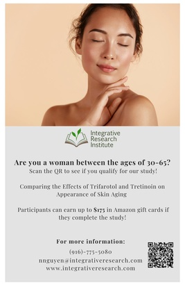 Evaluating and Comparing the Effects of Trifarotol and Tretinoin on Appearance of Skin Aging in Women banner image