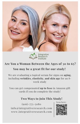 Split-Face, Randomized Controlled Study Evaluating the Effects of a Topical Serum on Markers of Skin Aging banner image